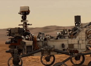 Imagem 3D do Perseverance